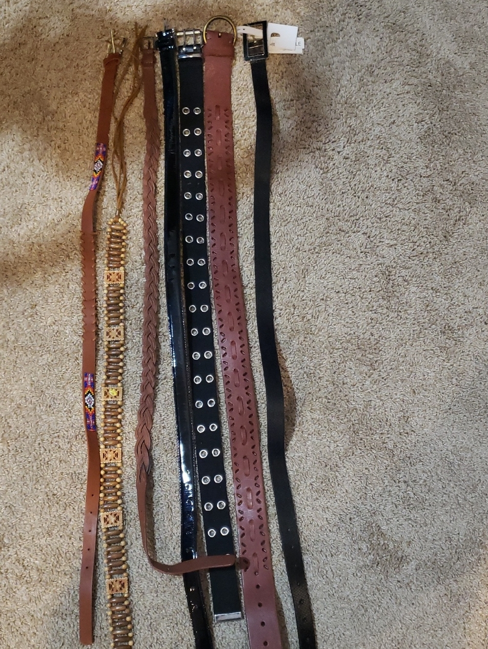 Assorted Women's Belt Set (7)